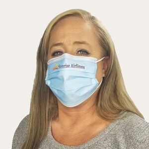 Custom Printed USA Made 3-Ply Face Masks