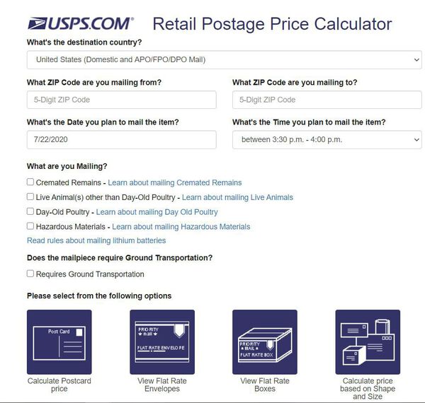 Usps Insurance Calculator / USPS Commercial Base Pricing ...