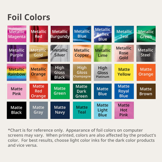 Ribbons and Bows Print Colors