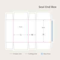 Seal-End Boxes - Custom Printed Packaging Boxes |UPrinting