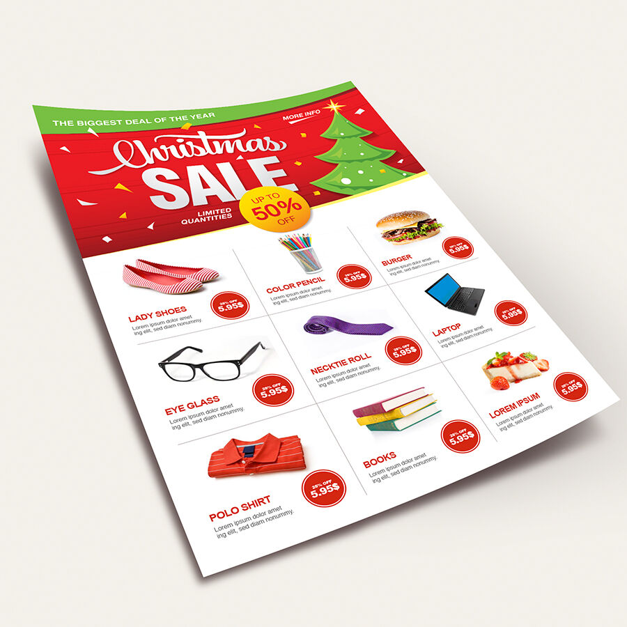 holiday sale flyers
