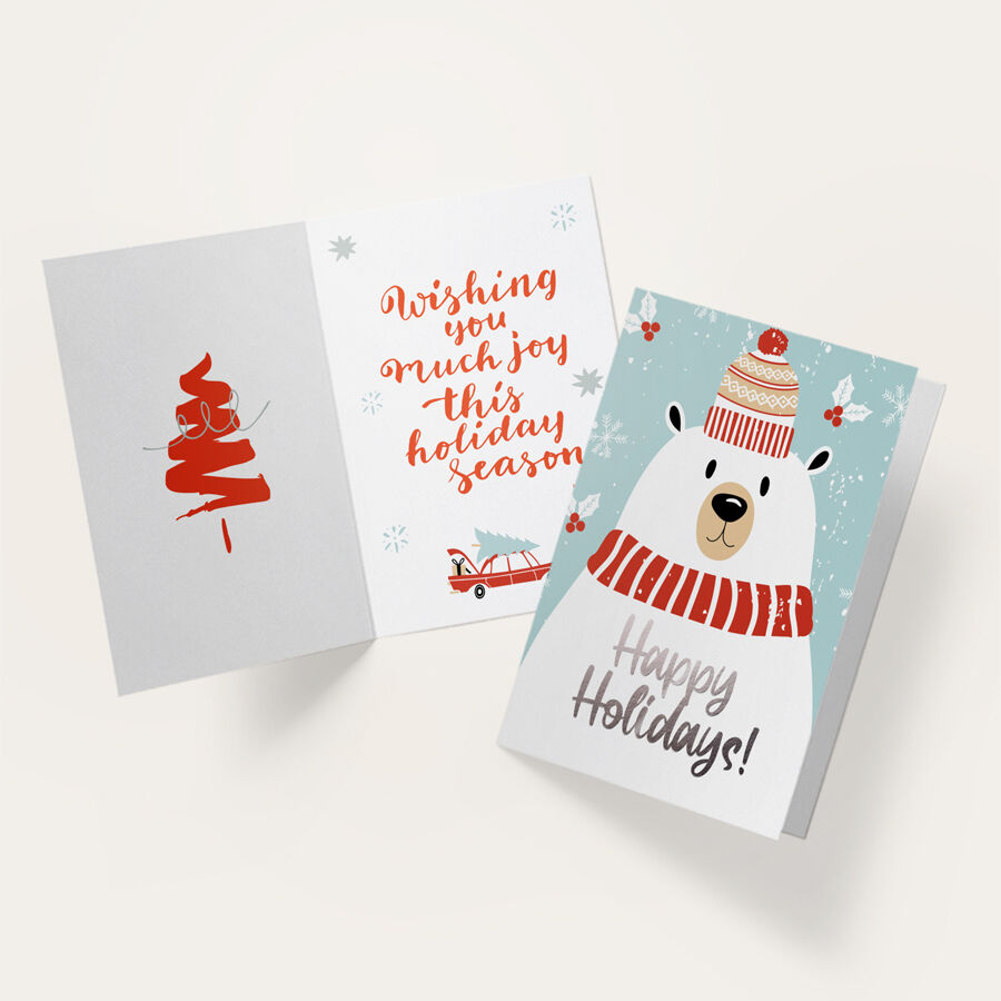 folded greeting cards