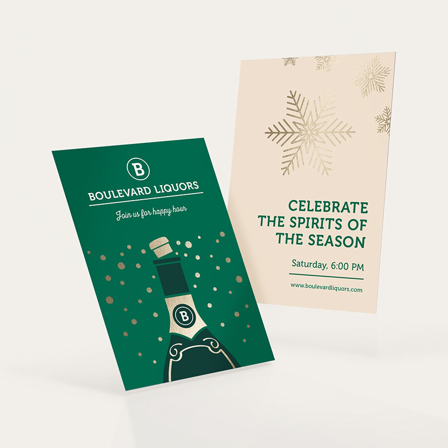 holiday invitations