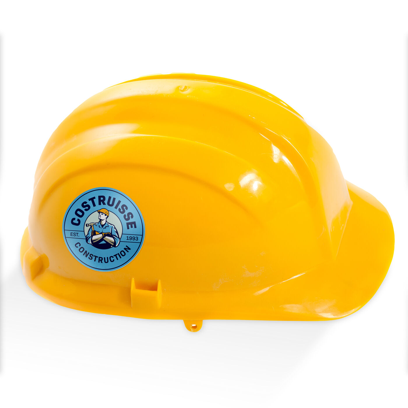 Hard Hat Stickers Side