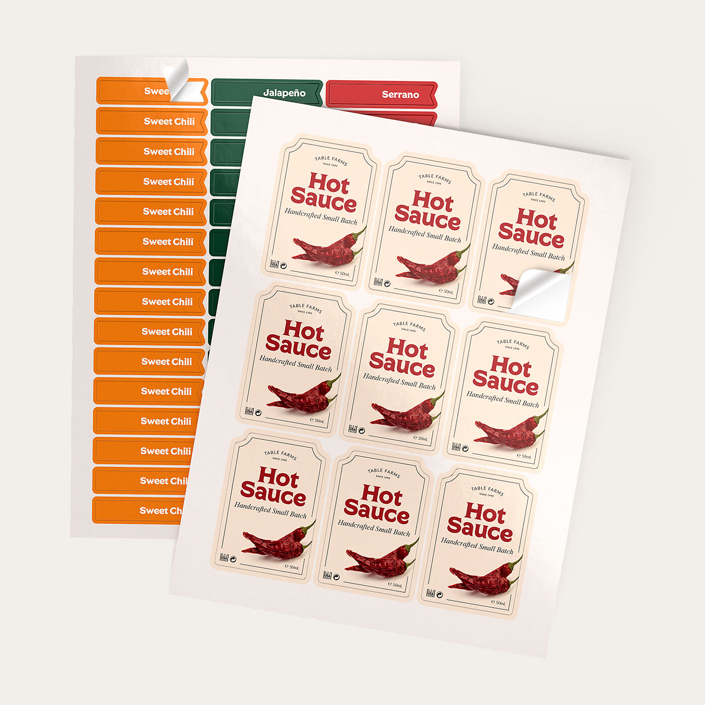 Sheet Labels