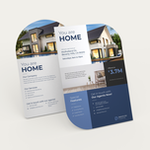 Standard Shape Die-Cut Flyers