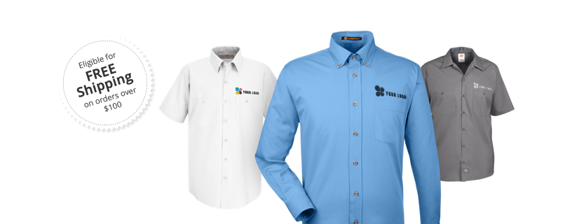 Wear your brand with pride. Work Shirts