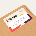 Label Planet 'Up Arrows' Self-Adhesive Postage/Packaging Labels - Roll Of Mail Labels