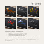 Foil Colors