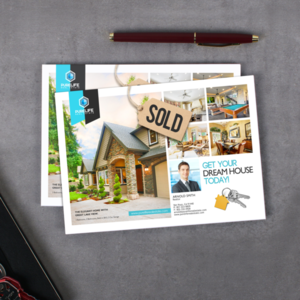 Real Estate Postcards
