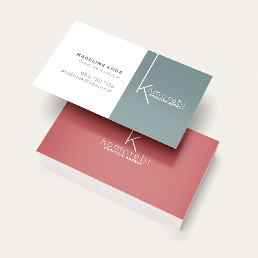 Business Cards in Standard Sizes - Free Print Design Templates | UPrinting