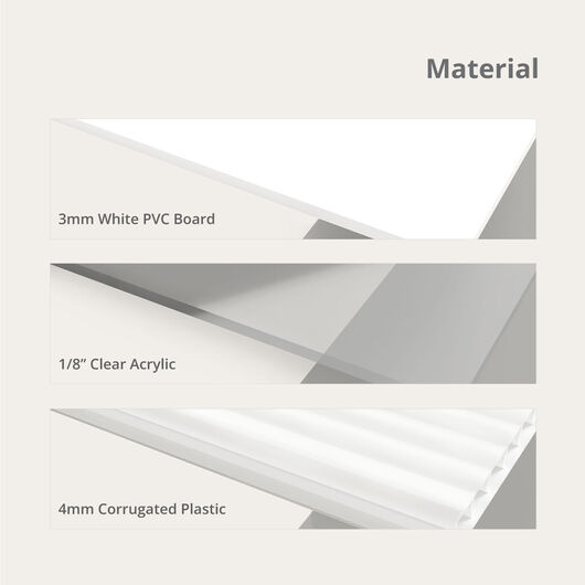 Plastic Sign Material
