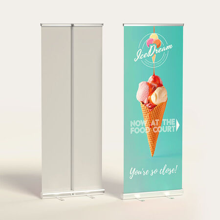 Design A Custom Retractable Banner Stands Easily Stores Fast Pop Up Banner Stand Uprinting