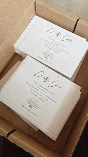 Flat Thank You Cards