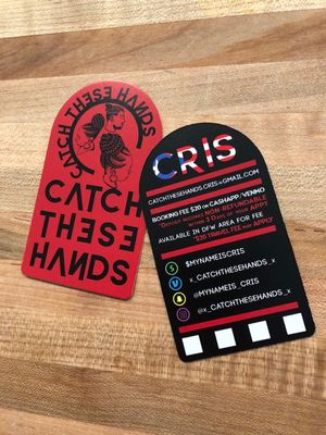 Half-Circle Business Cards