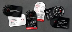 Half-Circle Business Cards