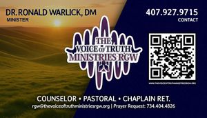 The Voice of Truth Ministries,RGW