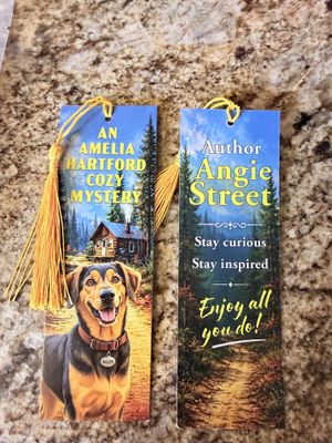 Love my custom bookmarks!