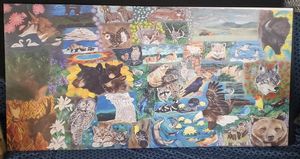 Print of my mural looks great!