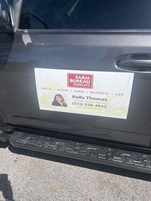 Love my magnet for my car