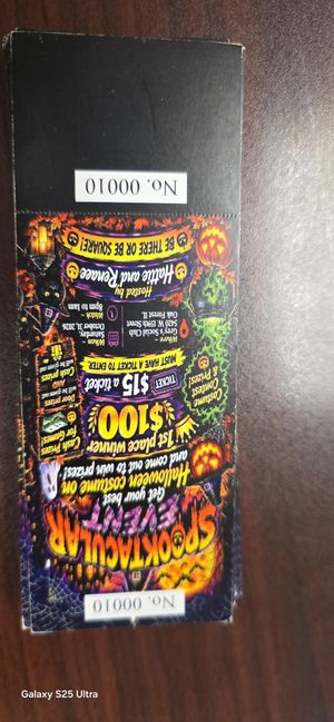 SPOOKTACULAR TICKETS!